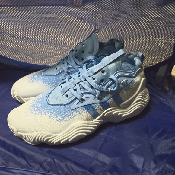 Adidas Trae Young 3 Semi Blue Burst - Picture 4 of 6